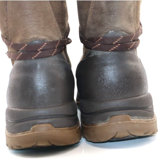 Muck Mens Brown Lace-Up Waterproof Work Boots Sz 11 Vibram Sole Grunge Gorpcore main image 8